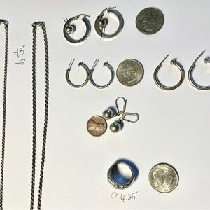 Sterling Silver Jewelry Lot